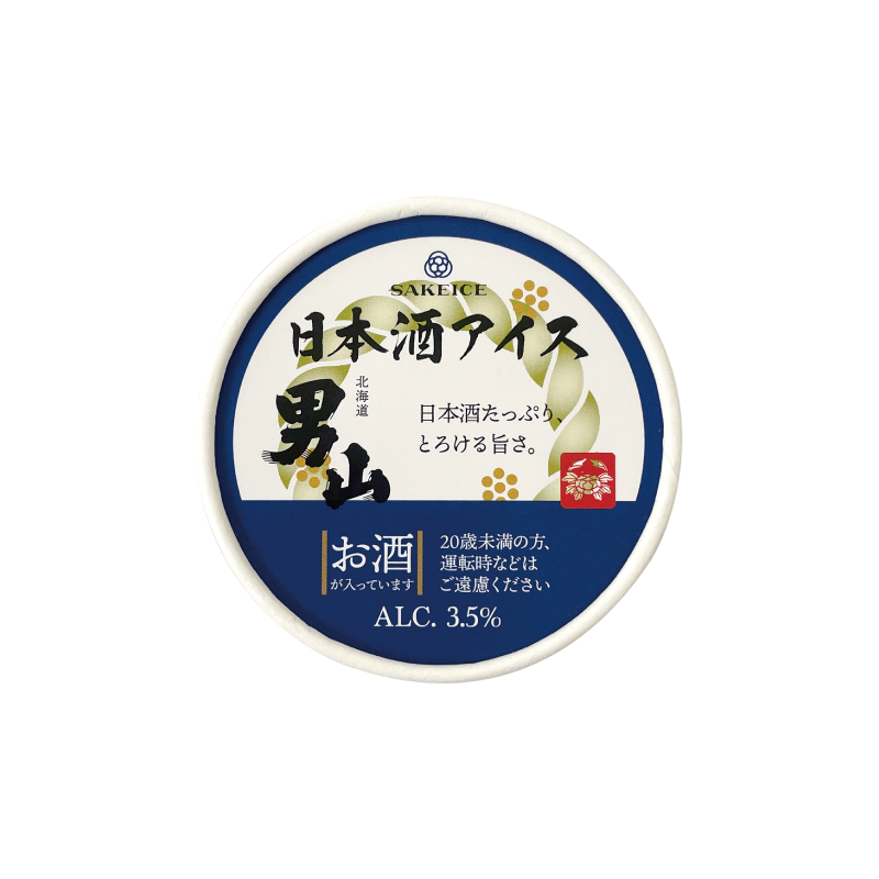 SAKEICE 日本酒冰淇淋 男山(36盒出貨)